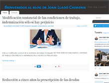 Tablet Screenshot of joanllado.com